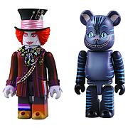 Alice in Wonderland Mad Hatter and Cheshire Cat Kubricks
